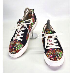 Official Nintendo Ground Up Super Mario Lace up Shoes Kids Size 6 1003